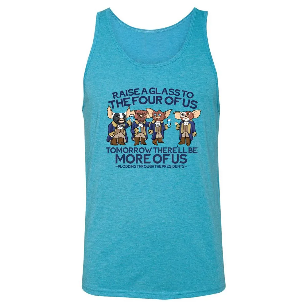 Unisex Jersey Tank - B8EBB3YV - Aqua Triblend - 3