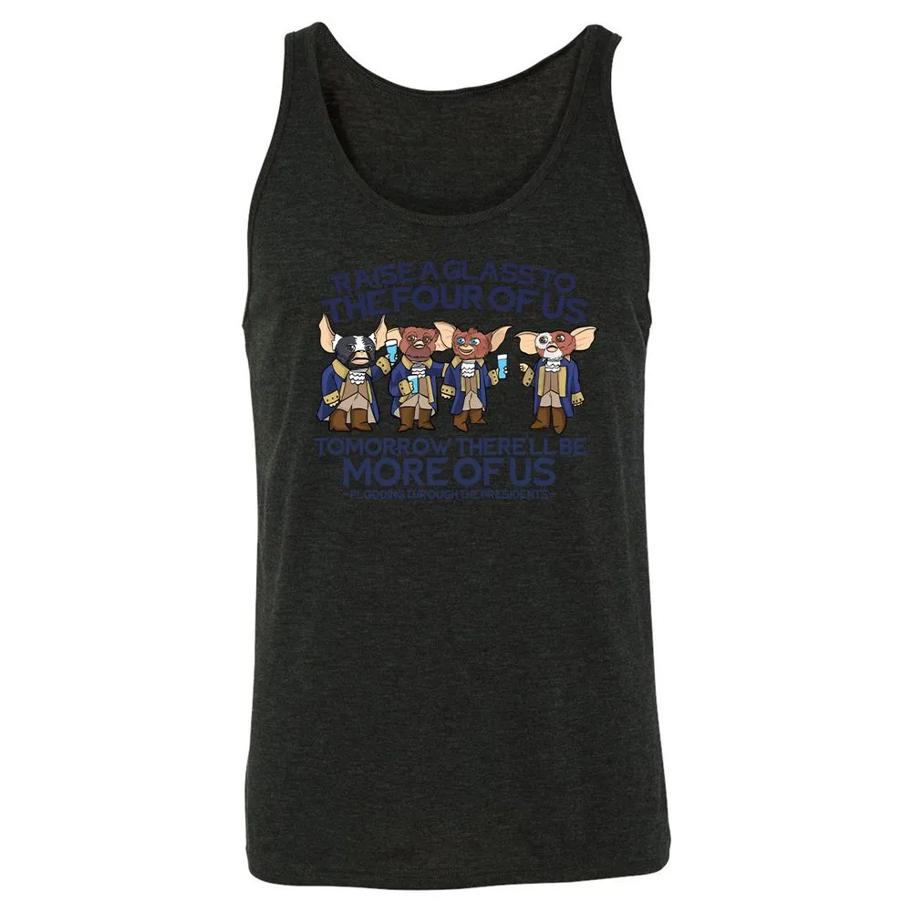 Unisex Jersey Tank - B8EBB3YV - Charcoal Black Triblend - 5