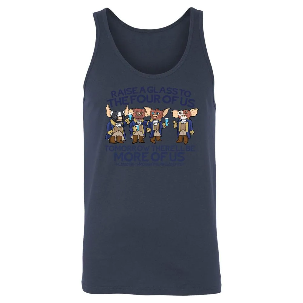 Unisex Jersey Tank - B8EBB3YV - Navy - 8