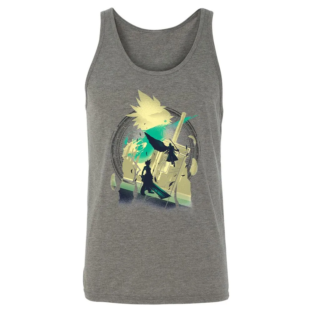 Unisex Jersey Tank - K57F978X - Grey Triblend - 8