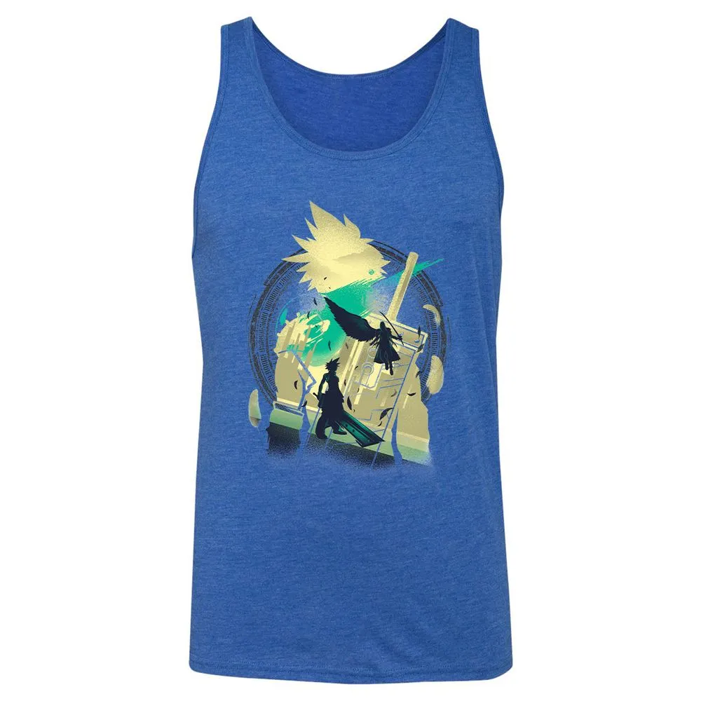Unisex Jersey Tank - K57F978X - True Royal Triblend - 12