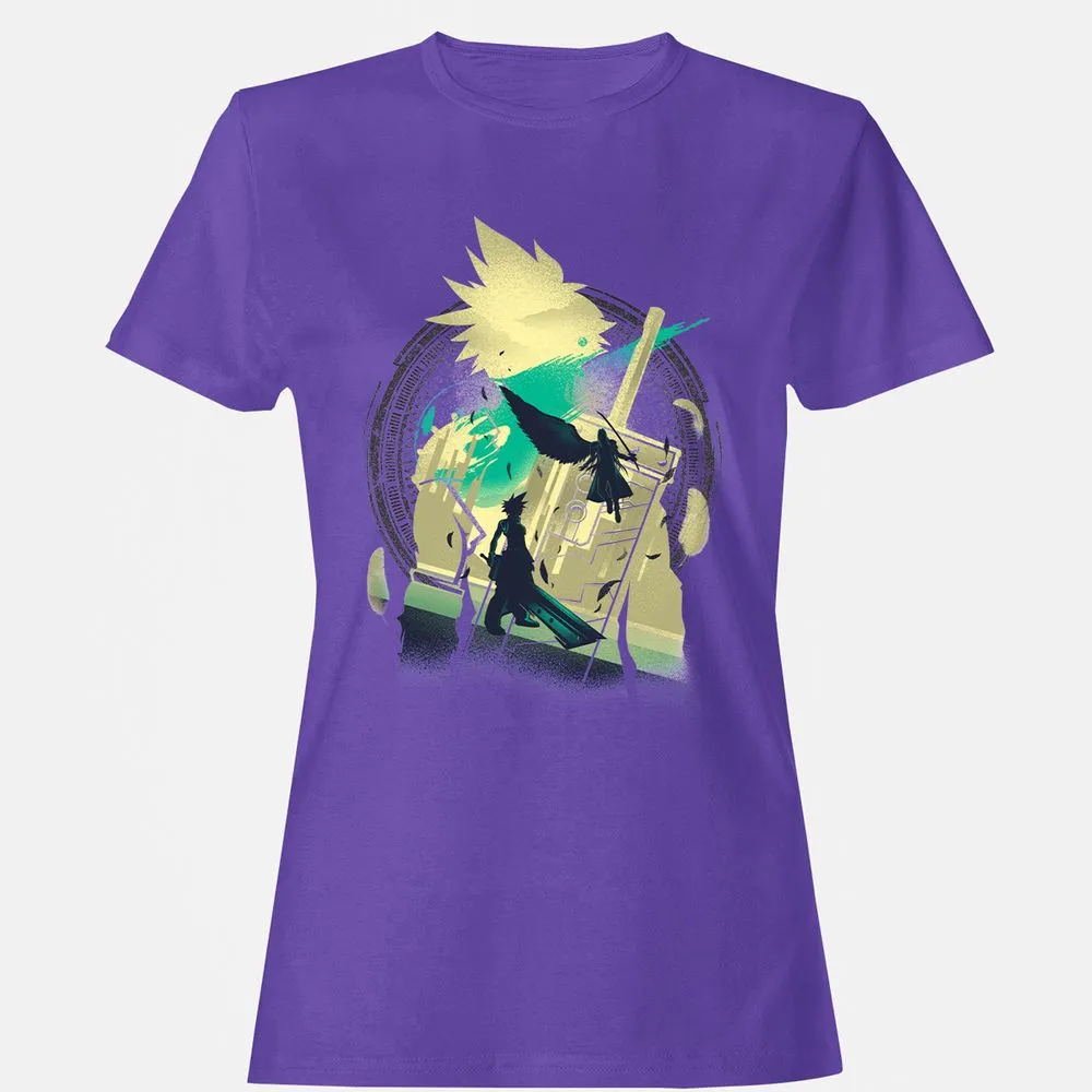 Women's T-Shirt - RLKQPBRR - Purple - 12