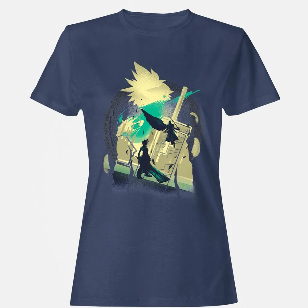 Women's T-Shirt - RLKQPBRR - Navy - 10