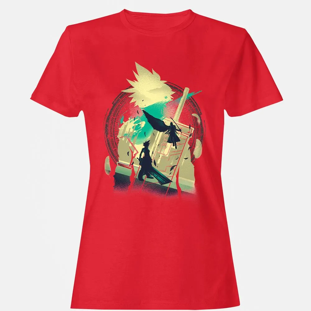 Women's T-Shirt - RLKQPBRR - Red - 13