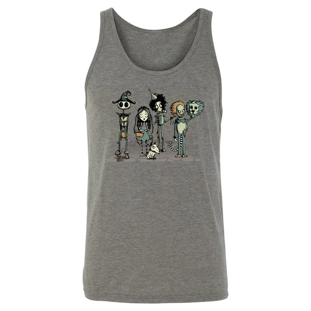 Unisex Jersey Tank - M1SLPTFJ - Grey Triblend - 2