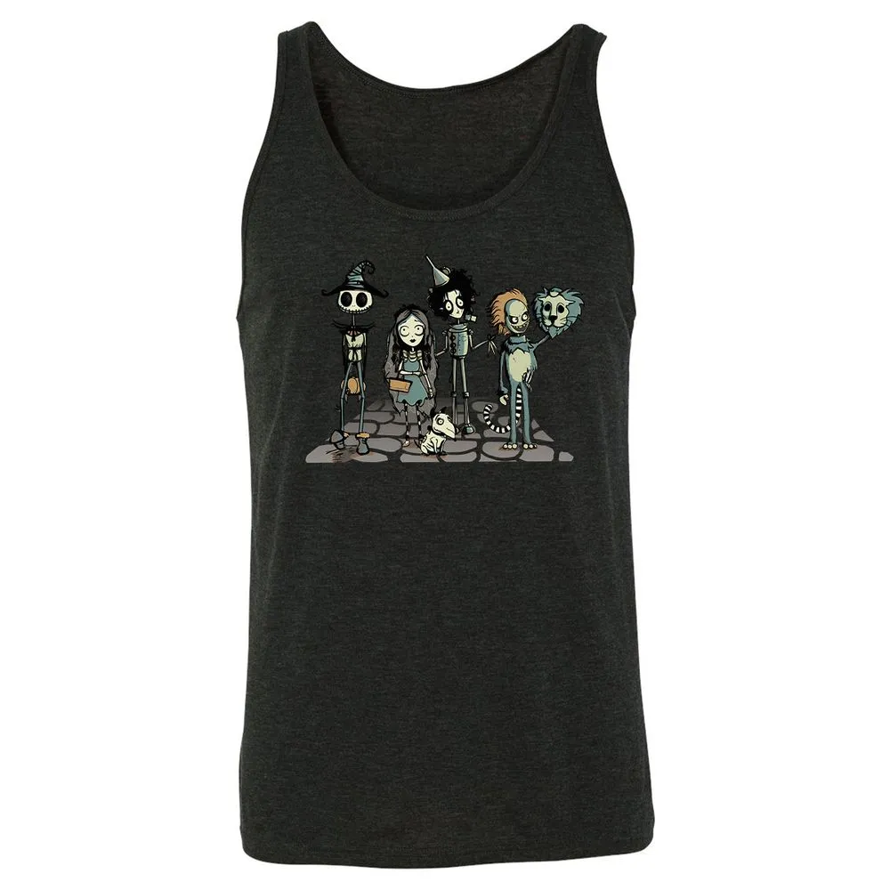 Unisex Jersey Tank - M1SLPTFJ - Charcoal Black Triblend - 5