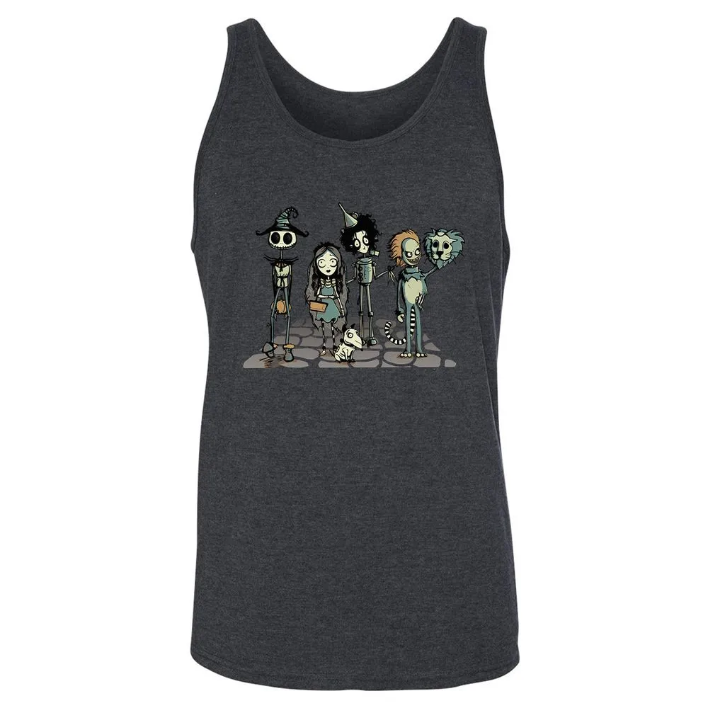 Unisex Jersey Tank - M1SLPTFJ - Dark Grey Heather - 6