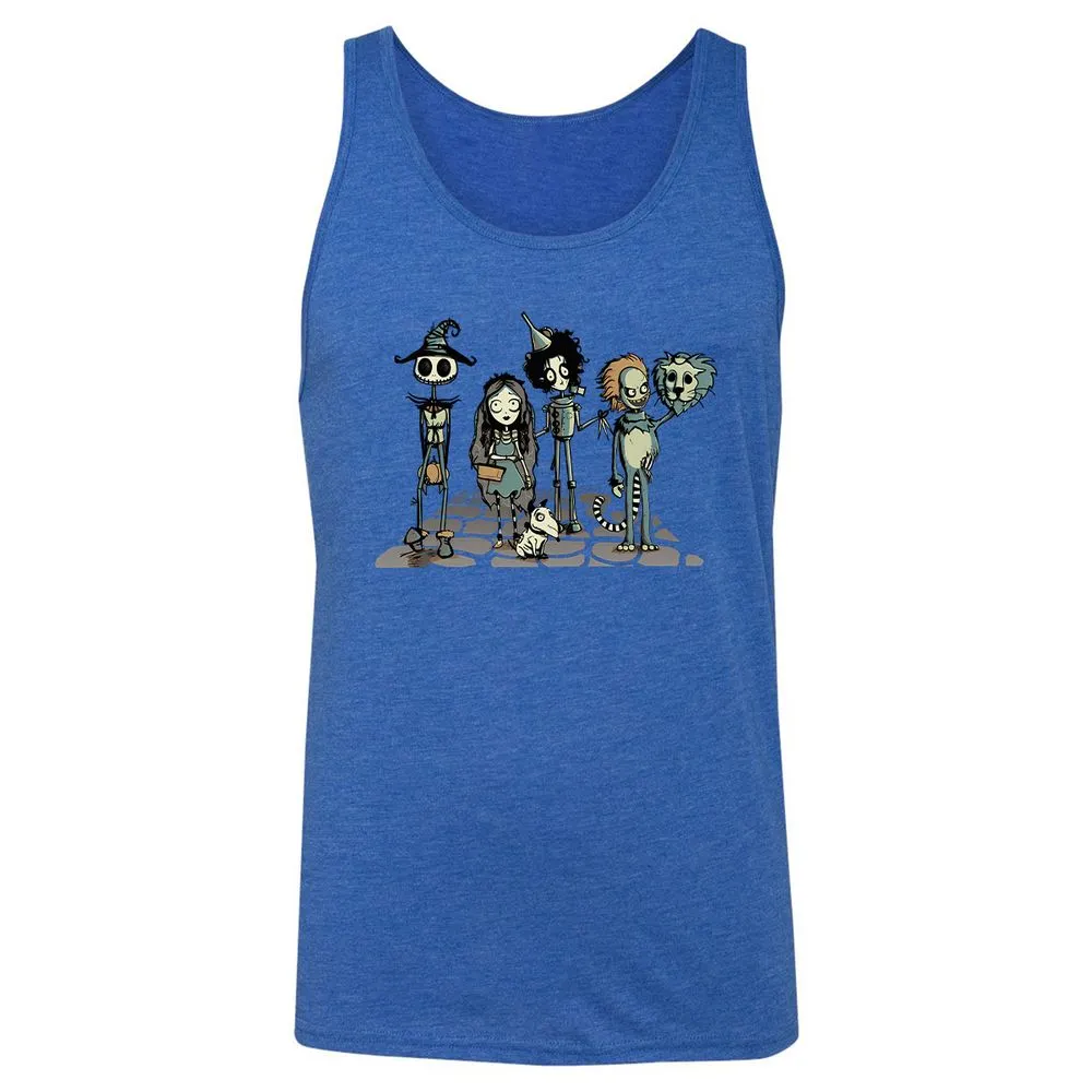 Unisex Jersey Tank - M1SLPTFJ - True Royal Triblend - 12