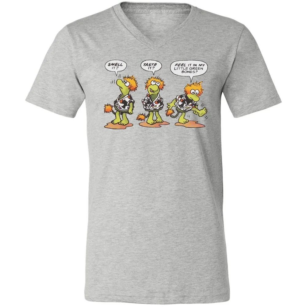 Unisex V-Neck T-Shirt - F17QFVST - Athletic Heather - 7