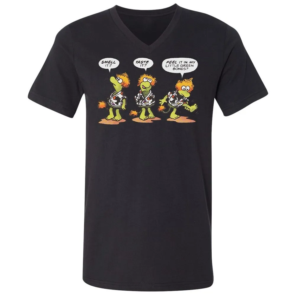 Unisex V-Neck T-Shirt - F17QFVST - Black - 16
