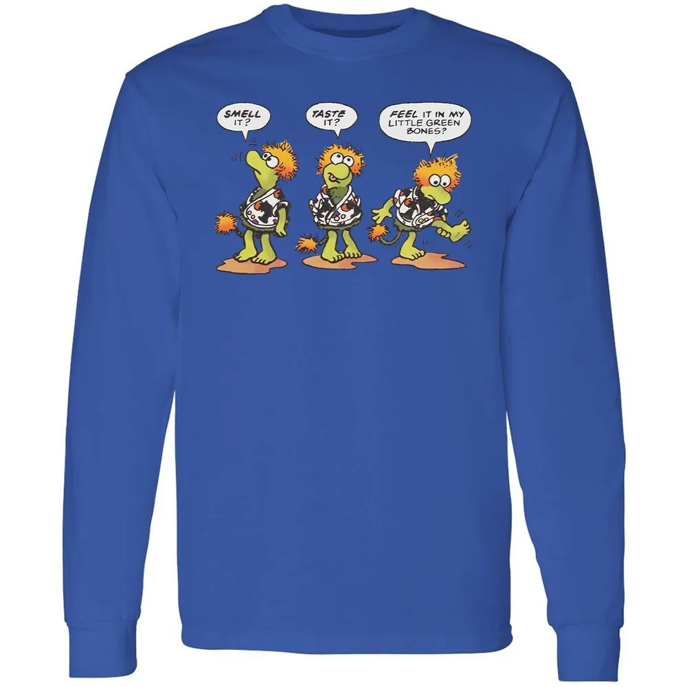 Long Sleeve T-Shirt - 93KX2U9J - Royal - 4