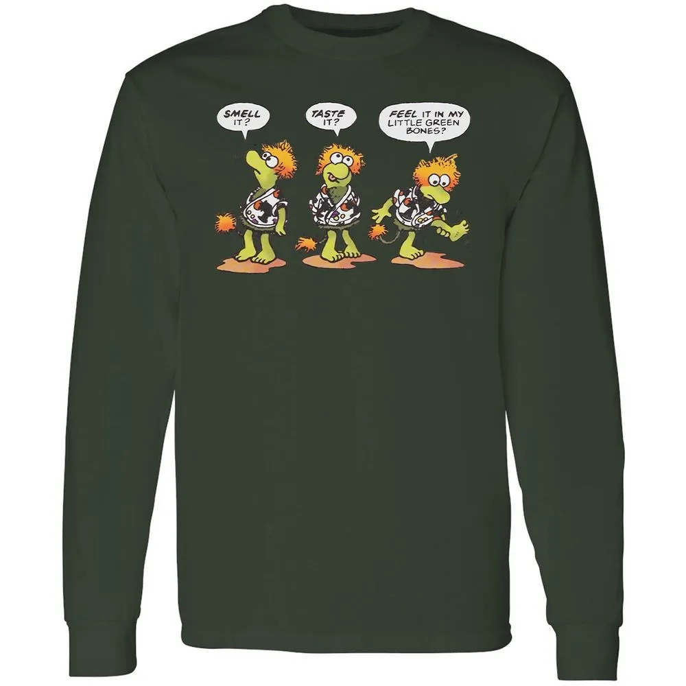 Long Sleeve T-Shirt - 93KX2U9J - Forest Green - 8