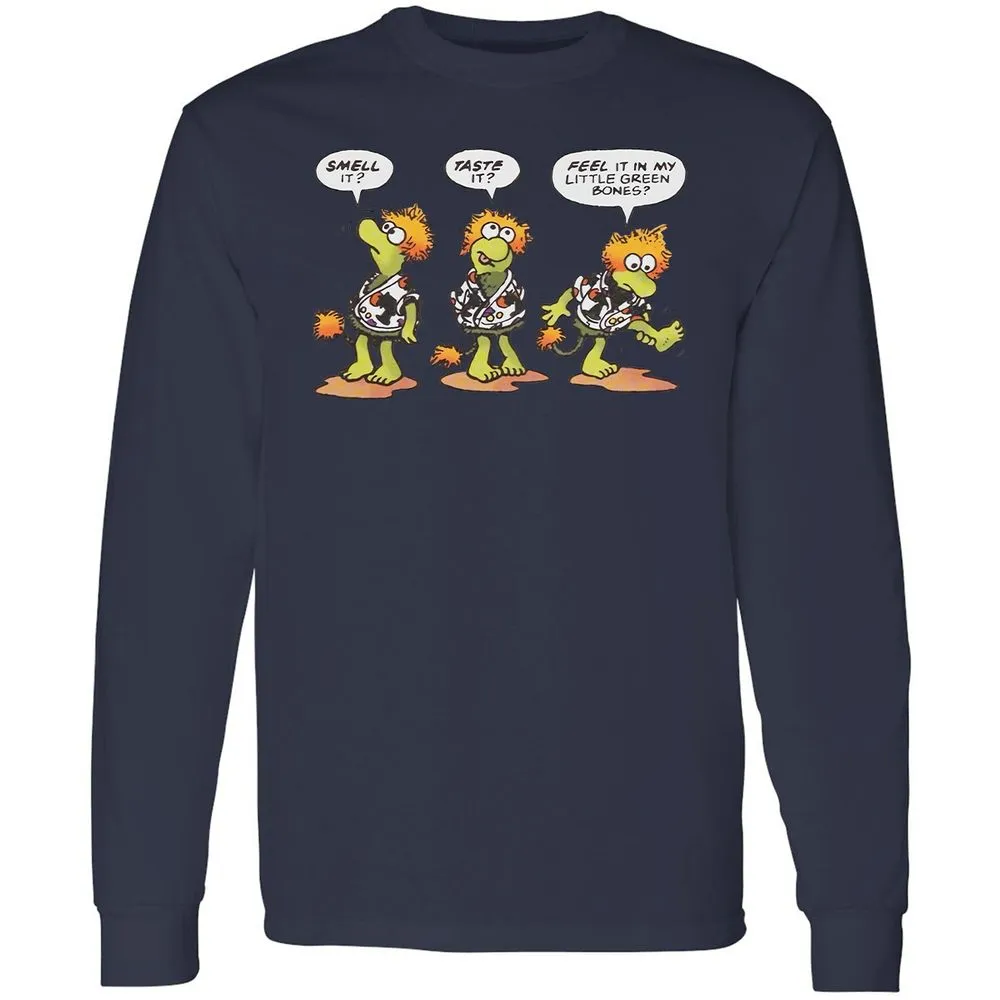 Long Sleeve T-Shirt - 93KX2U9J - Navy - 12