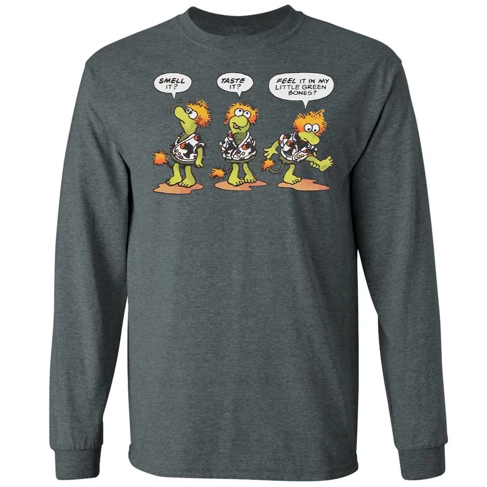 Long Sleeve T-Shirt - 93KX2U9J - Dark Heather - 15
