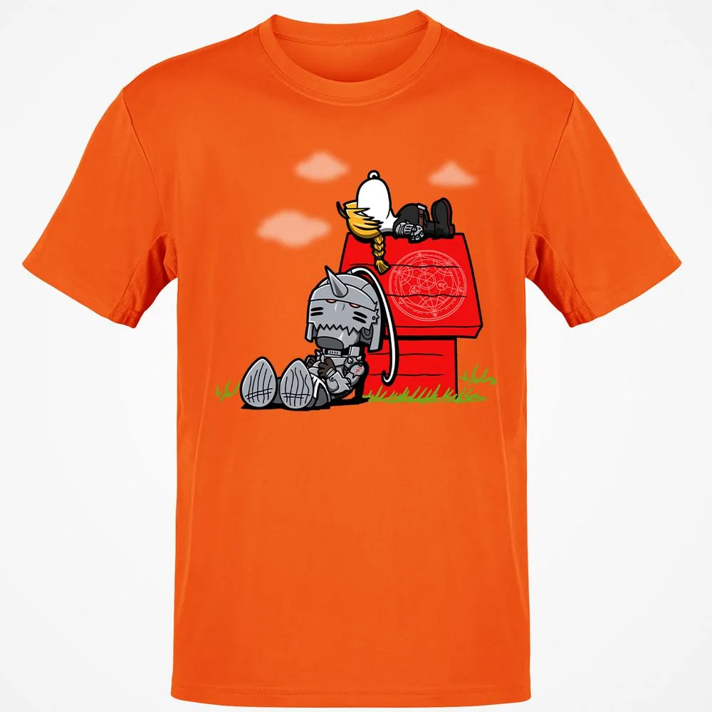 Classic Unisex T-Shirt - AVTLZ5KS - Orange - 8