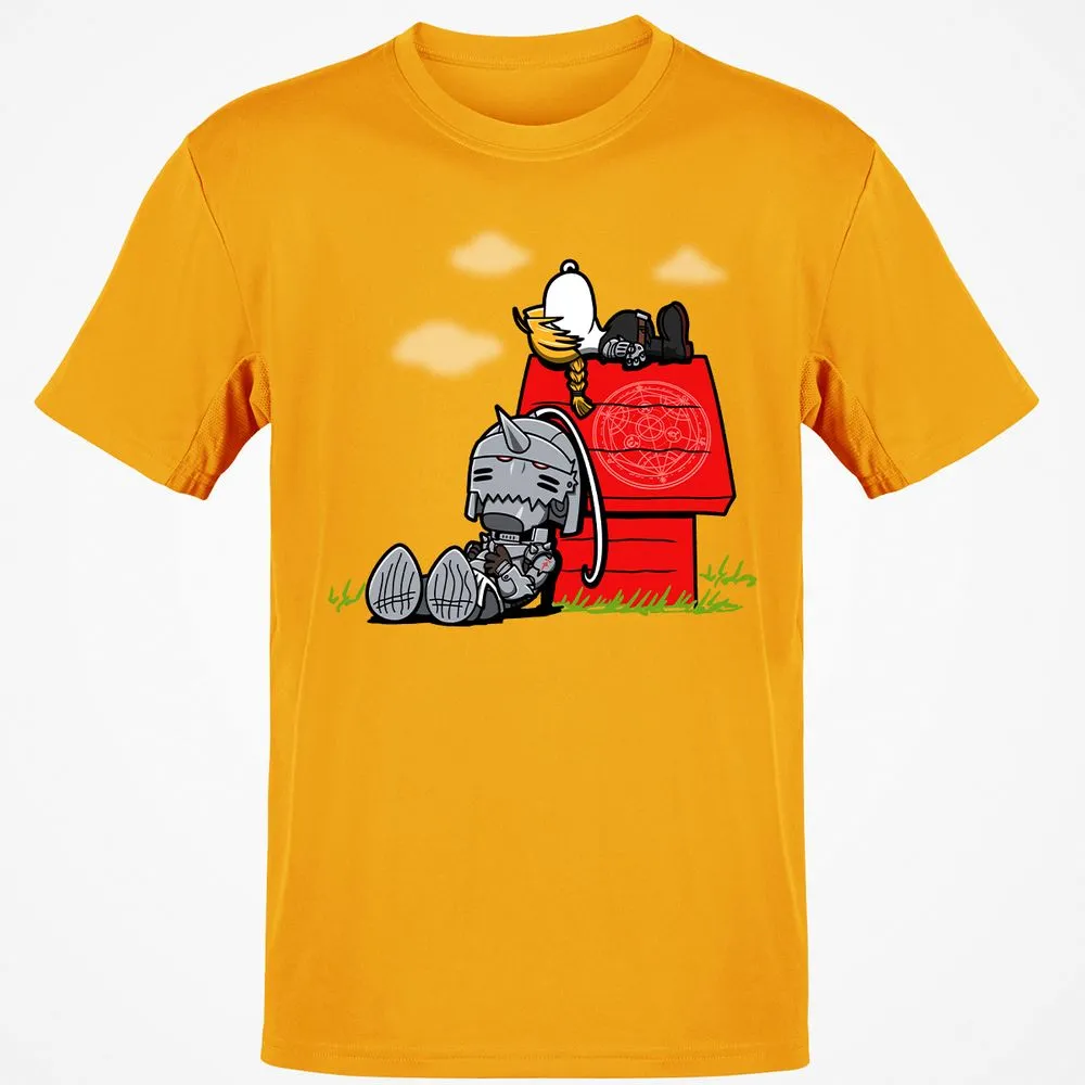 Classic Unisex T-Shirt - AVTLZ5KS - Gold - 4