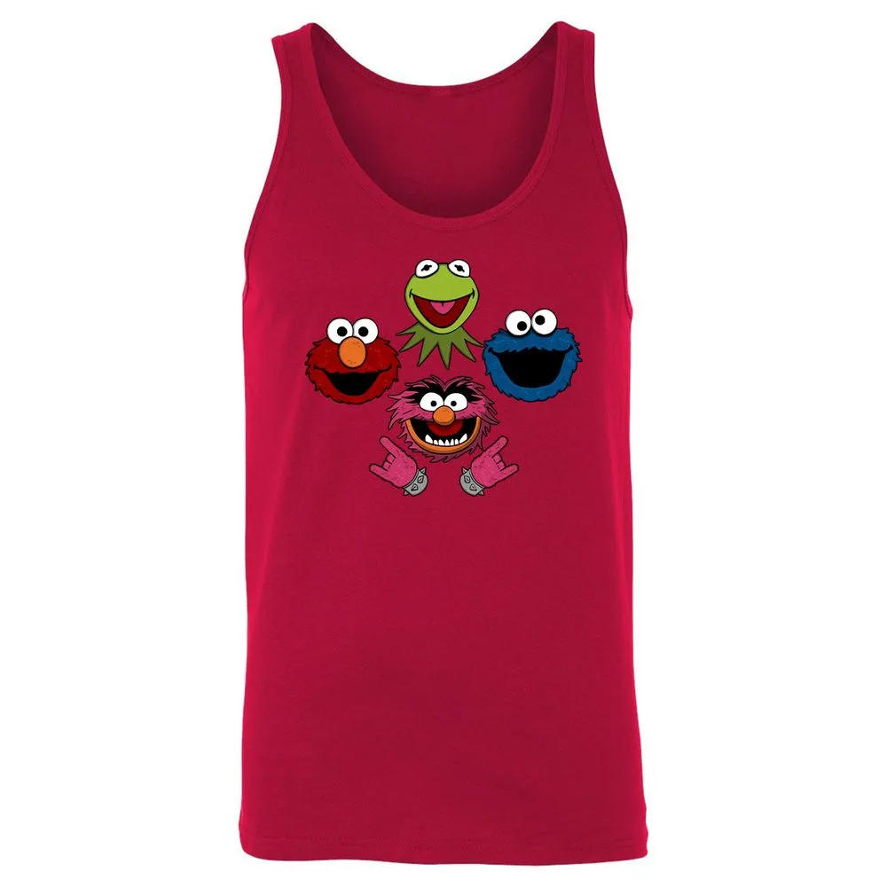 Unisex Jersey Tank - 4KZCMN9N - Red - 11