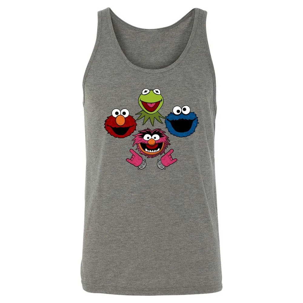 Unisex Jersey Tank - 4KZCMN9N - Grey Triblend - 8