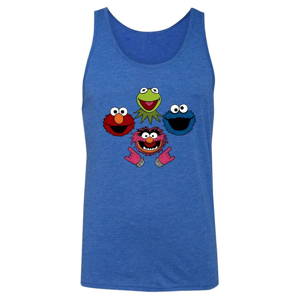 Unisex Jersey Tank - 4KZCMN9N - True Royal Triblend - 12