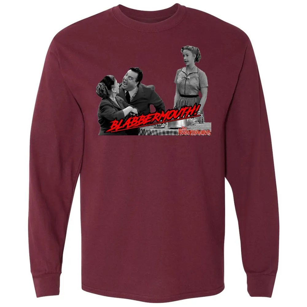 Long Sleeve T-Shirt - XDB5DQ71 - Maroon - 11