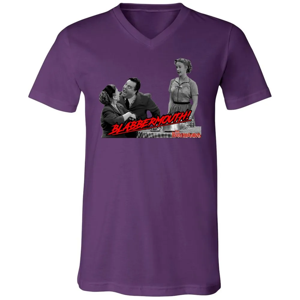 Unisex V-Neck T-Shirt - SEV29JN2 - Team Purple - 2