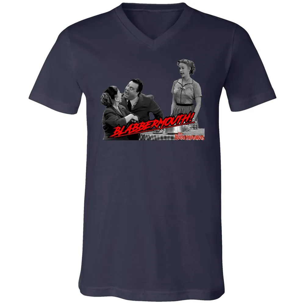 Unisex V-Neck T-Shirt - SEV29JN2 - Navy - 9