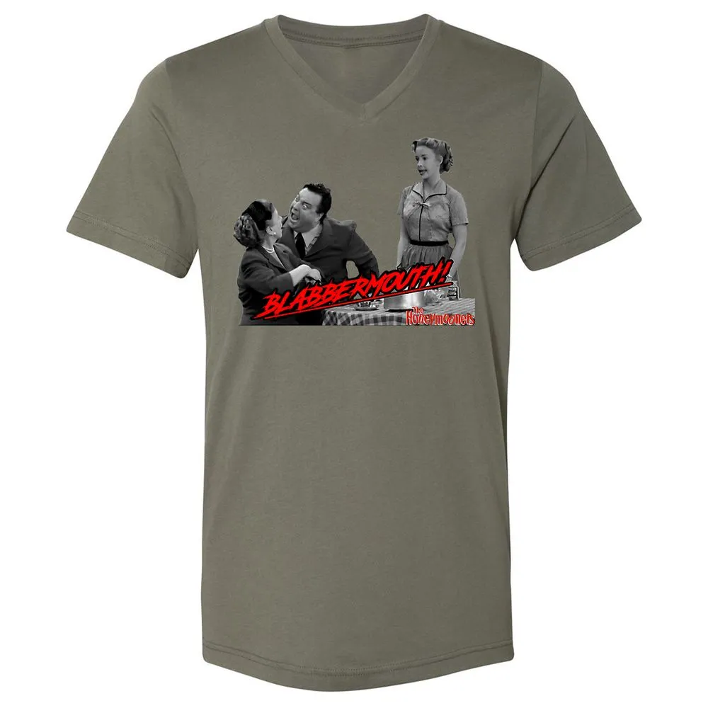 Unisex V-Neck T-Shirt - SEV29JN2 - Military Green - 10