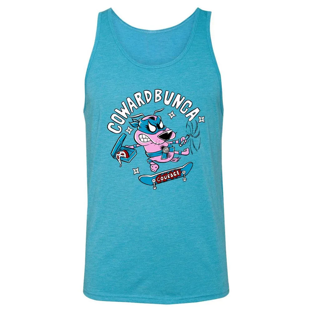 Unisex Jersey Tank - QT54WMJ3 - Aqua Triblend - 3