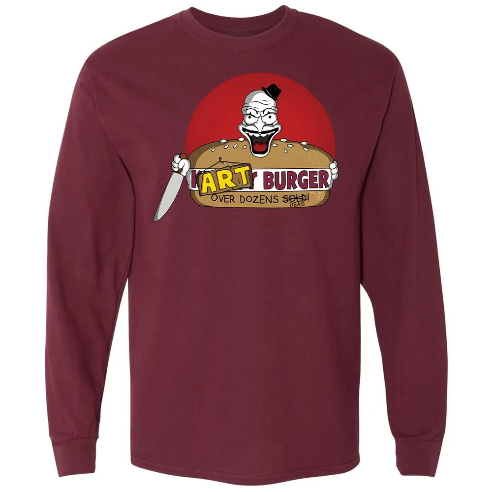 Long Sleeve T-Shirt - 9CP3P913 - Maroon - 11