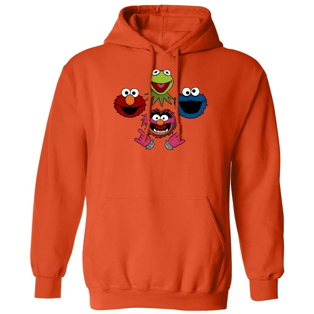 Classic Unisex Hoodie - NHUH2DU8 - Orange - 10