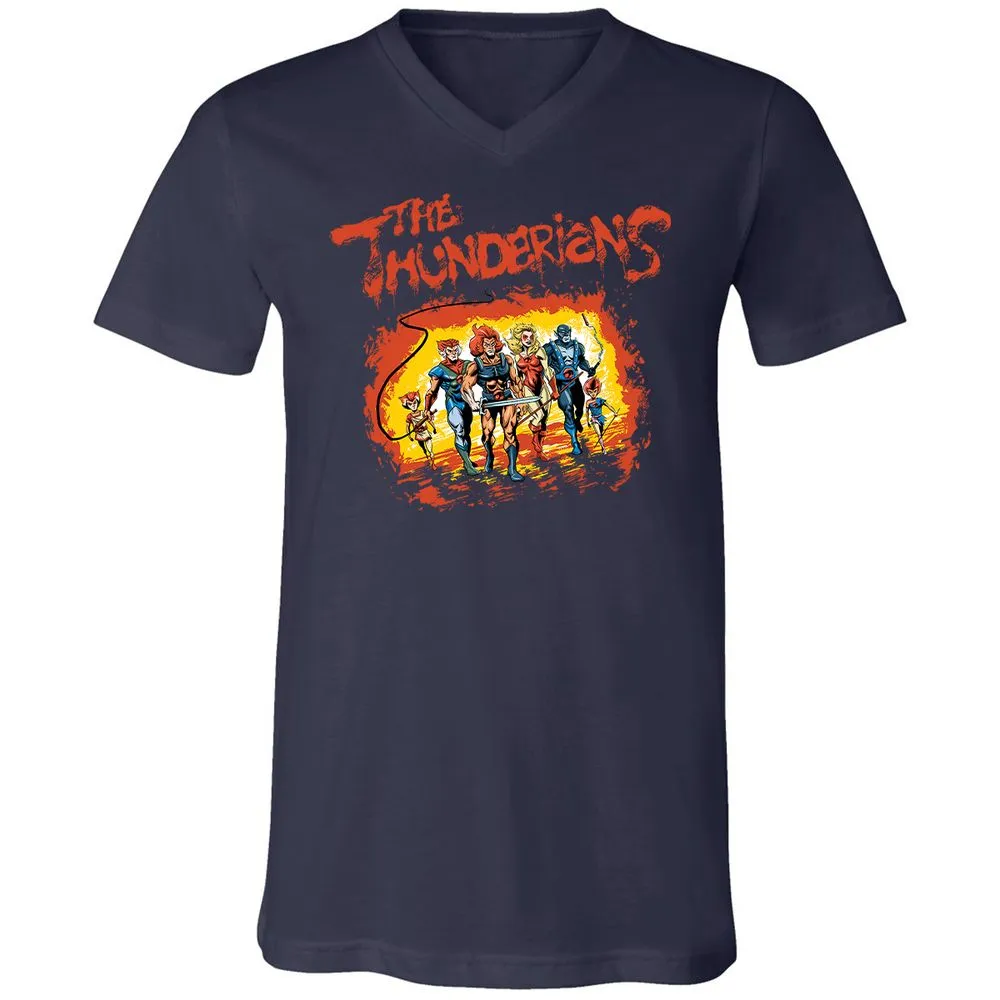Unisex V-Neck T-Shirt - U362G1W8 - Navy - 2