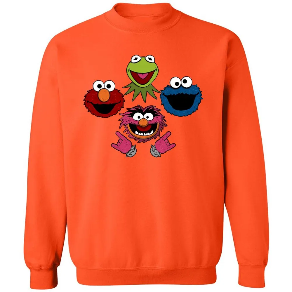 Classic Unisex Sweatshirt - HMNXMLK3 - Orange - 10
