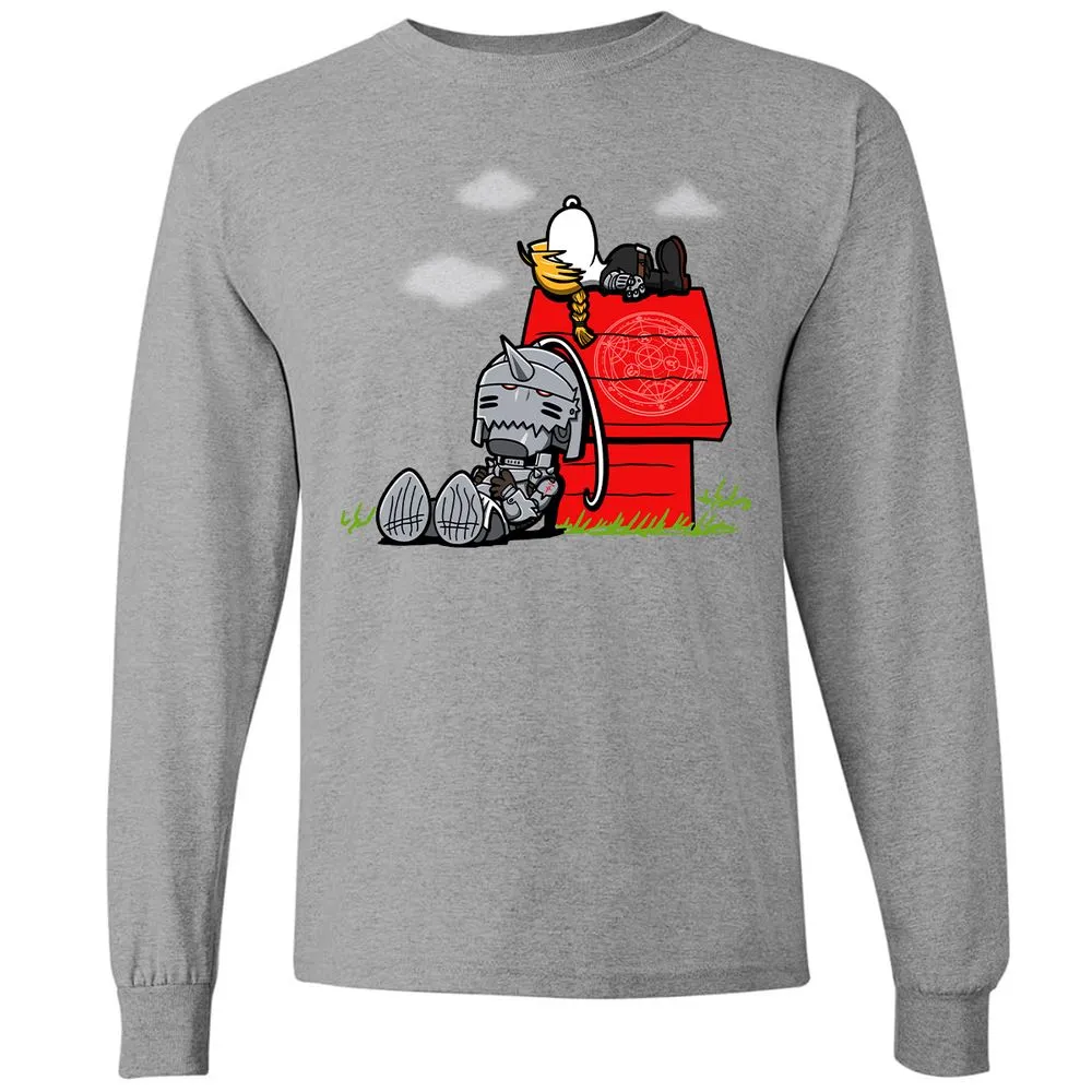 Long Sleeve T-Shirt - 2Q6ULEG9 - Graphite Heather - 6