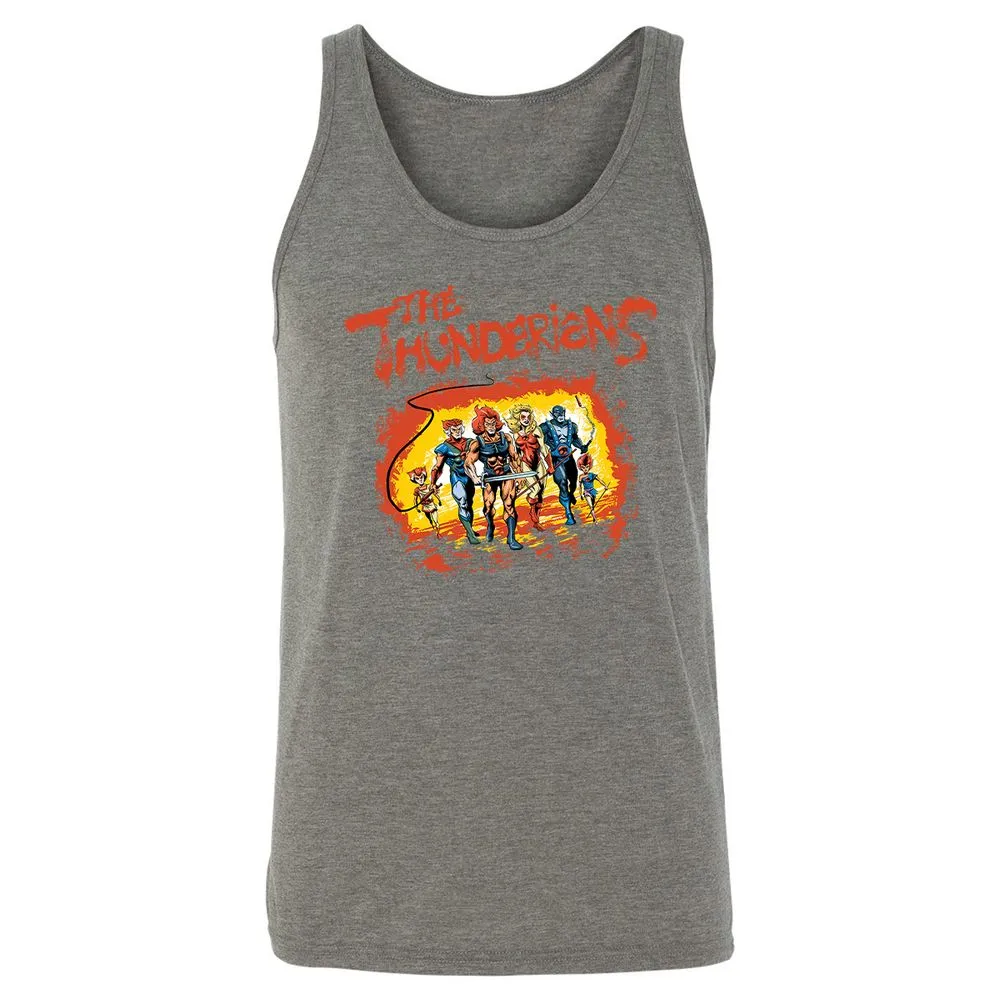 Unisex Jersey Tank - KFGV1YX9 - Grey Triblend - 8
