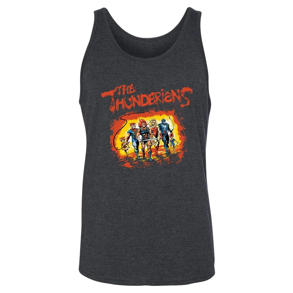 Unisex Jersey Tank - KFGV1YX9 - Dark Grey Heather - 6