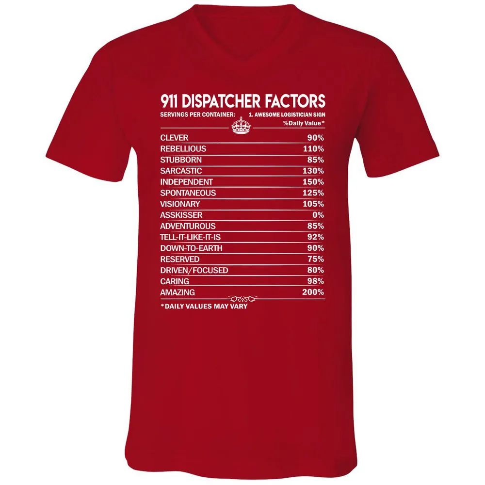 Unisex V-Neck T-Shirt - AHMP2Z15 - Red - 3