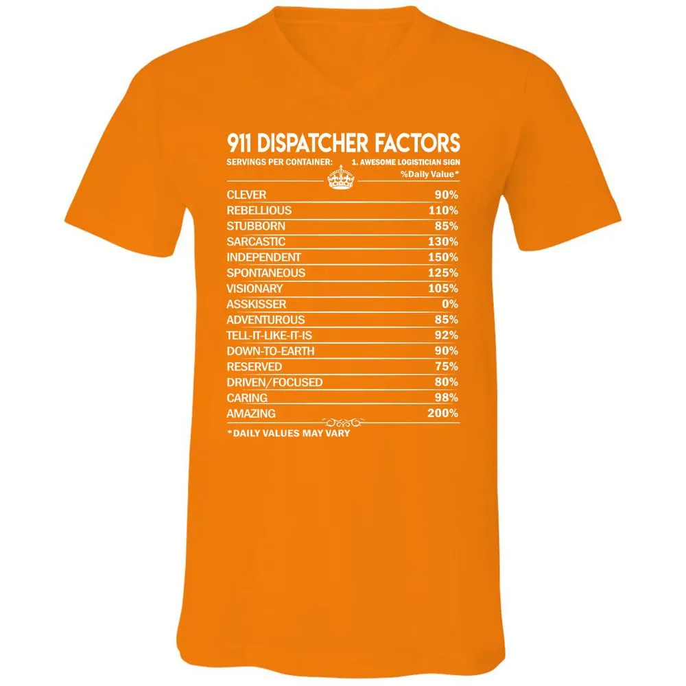Unisex V-Neck T-Shirt - AHMP2Z15 - Orange - 11