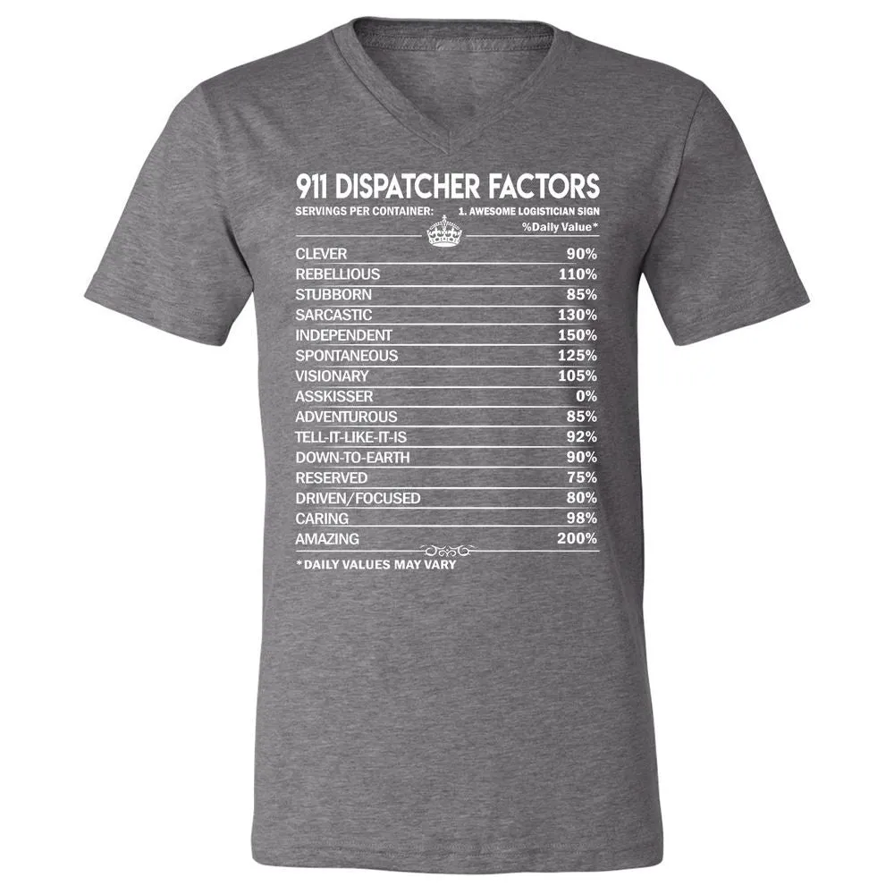 Unisex V-Neck T-Shirt - AHMP2Z15 - Deep Heather - 13