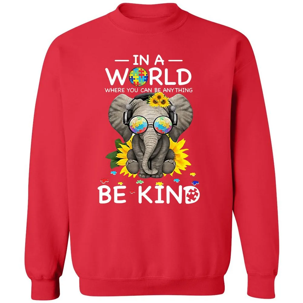 Classic Unisex Sweatshirt - 4CZ48JXN - Red - 5