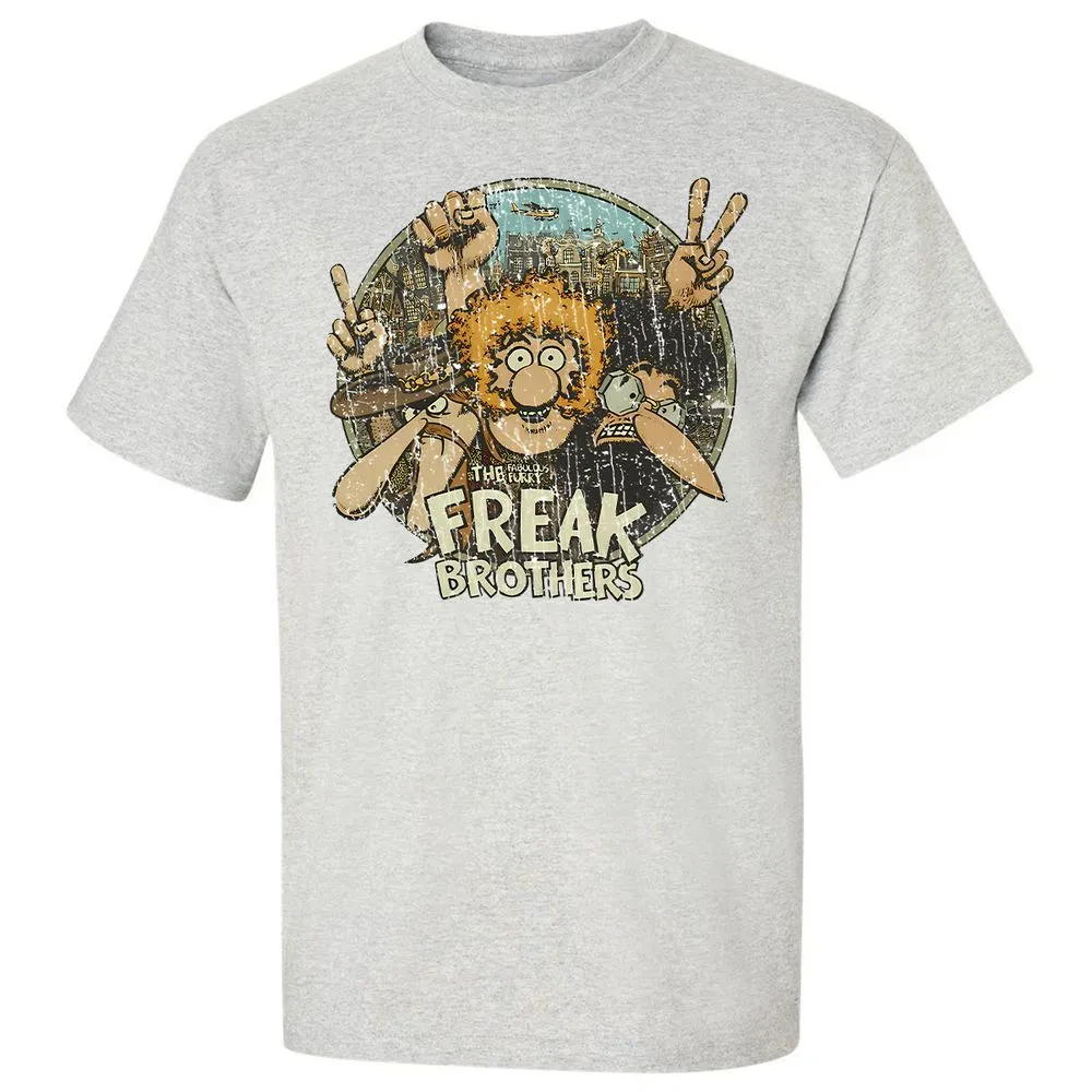 Classic Unisex T-Shirt - U64W84QP - Ash - 2