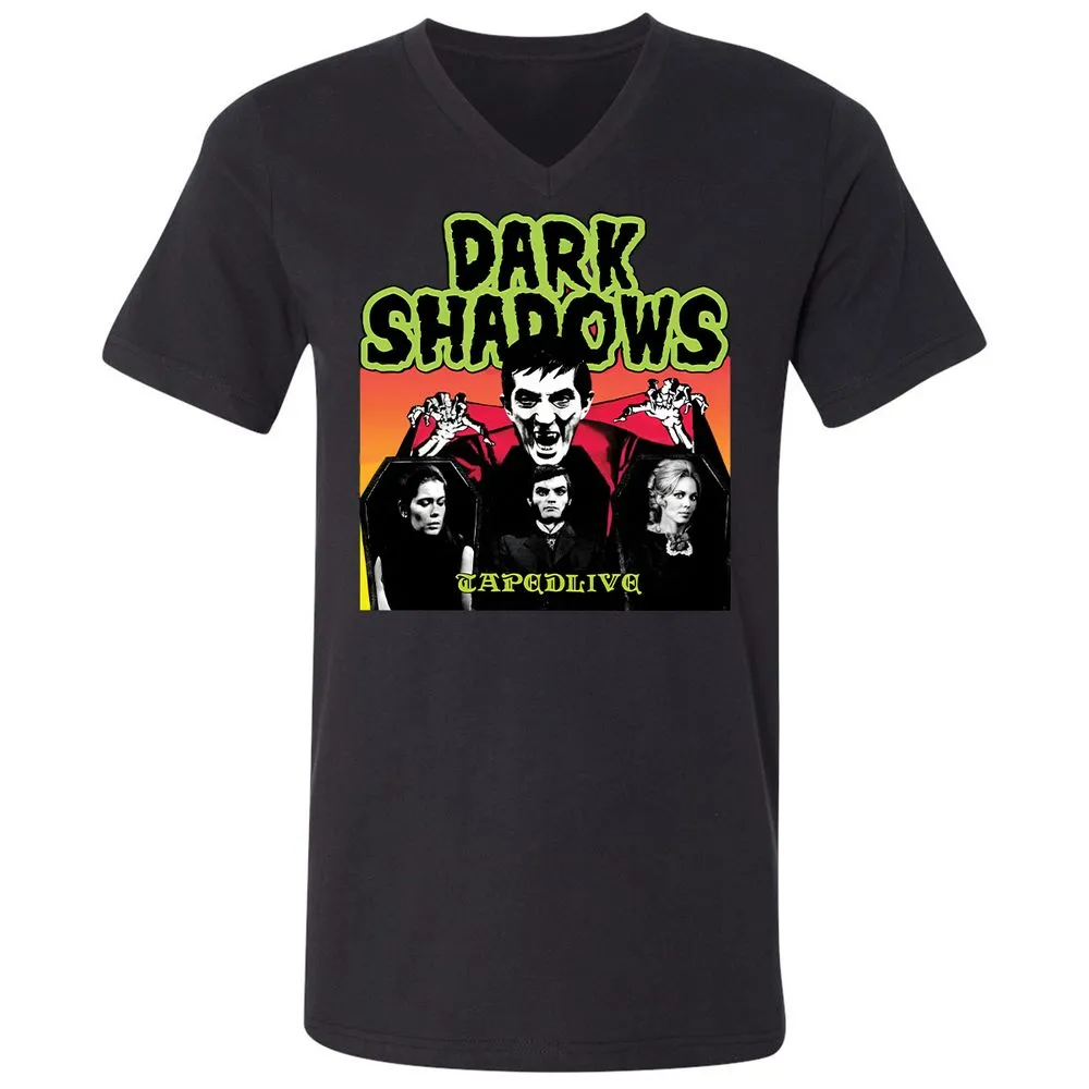 Unisex V-Neck T-Shirt - FFMGYTK7 - Black - 1