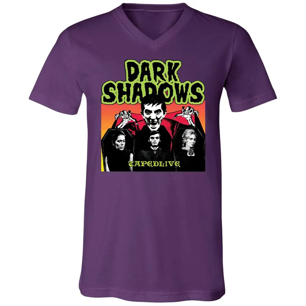 Unisex V-Neck T-Shirt - FFMGYTK7 - Team Purple - 9