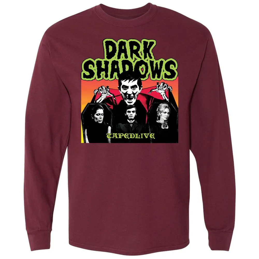Long Sleeve T-Shirt - CJJ8TF7U - Maroon - 11