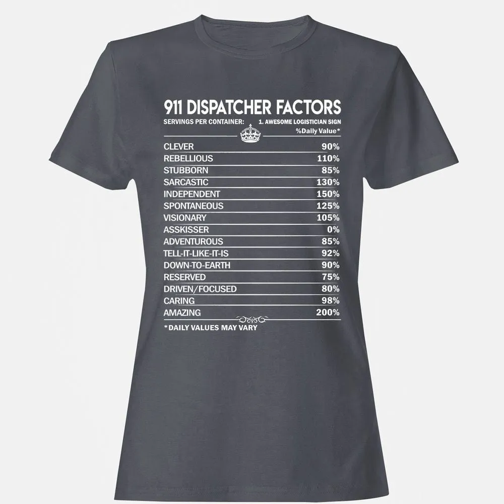 Women's T-Shirt - QPJH6QNC - Dark Heather - 5