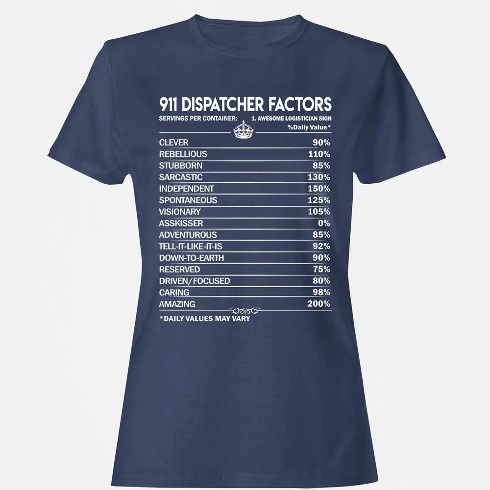 Women's T-Shirt - QPJH6QNC - Navy - 10