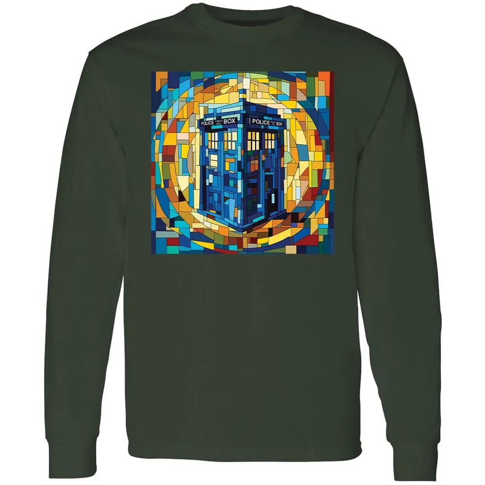 Long Sleeve T-Shirt - AVCM6SFA - Forest Green - 4