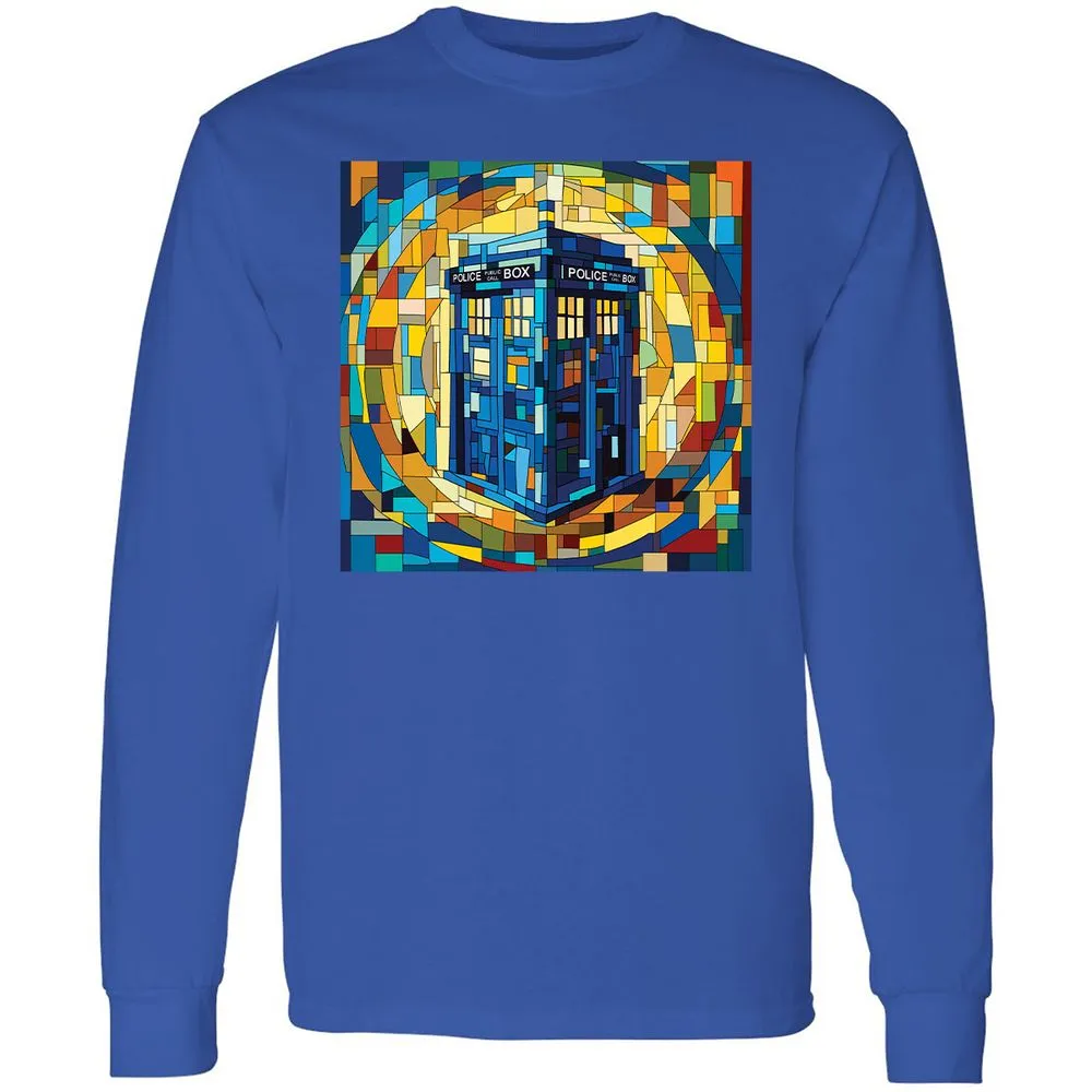 Long Sleeve T-Shirt - AVCM6SFA - Royal - 8