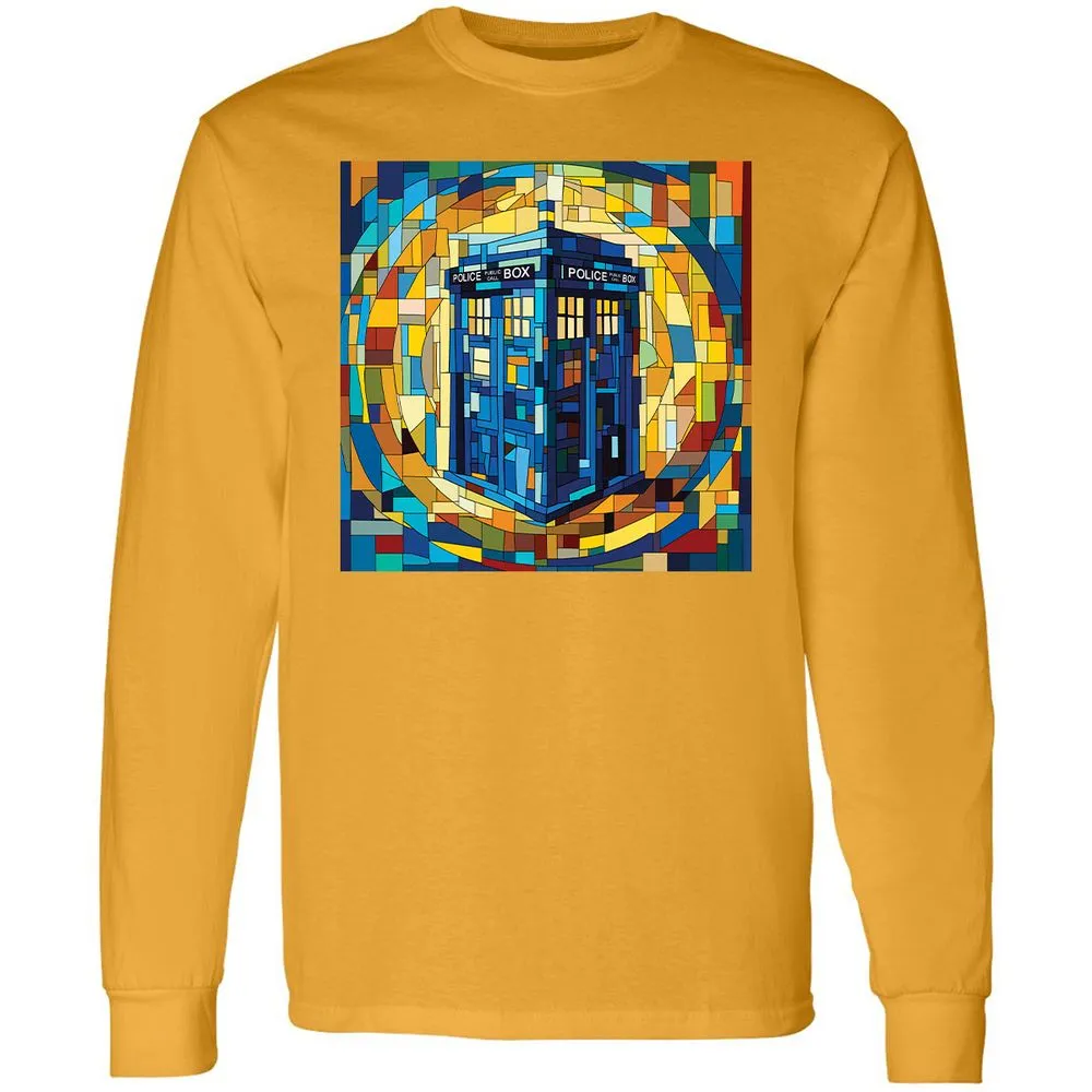 Long Sleeve T-Shirt - AVCM6SFA - Gold - 9