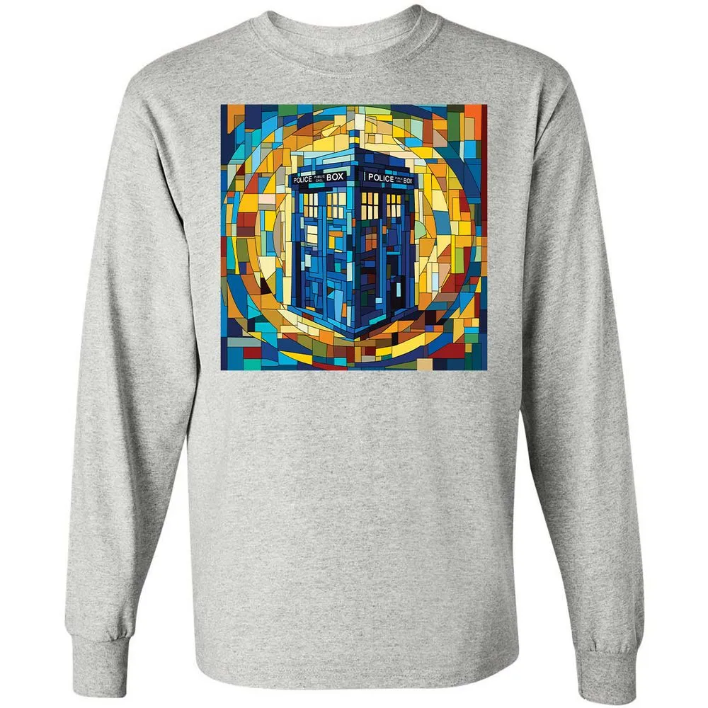 Long Sleeve T-Shirt - AVCM6SFA - Ash - 7