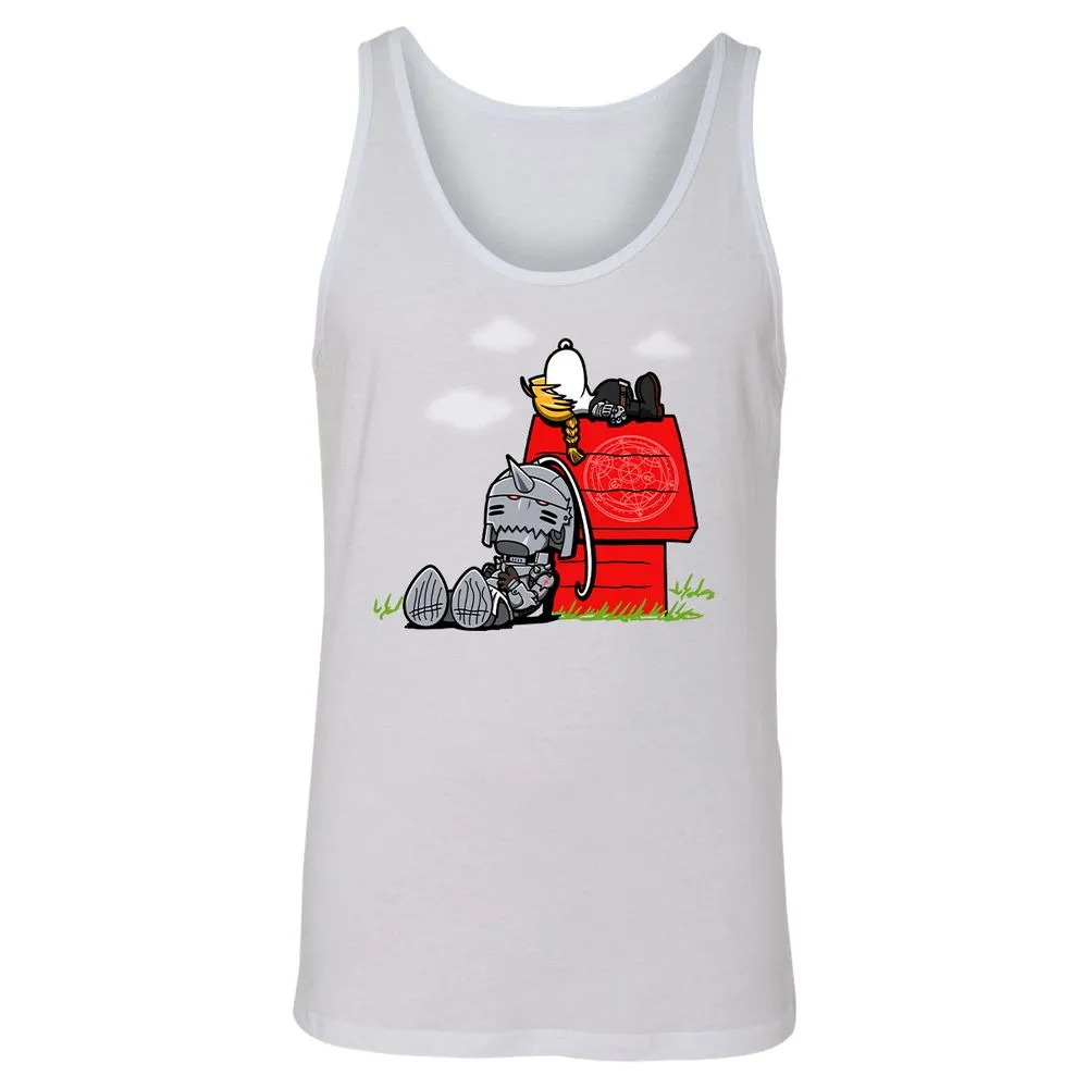 Unisex Jersey Tank - Y83L7DNK - White - 14
